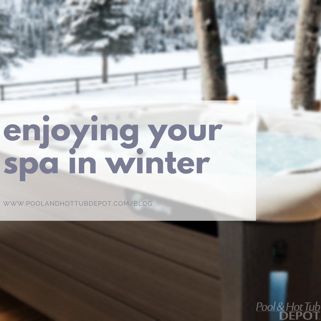 Enjoying Your Spa or Hot Tub in Winter