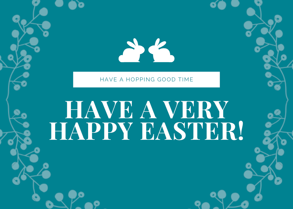Happy Easter!