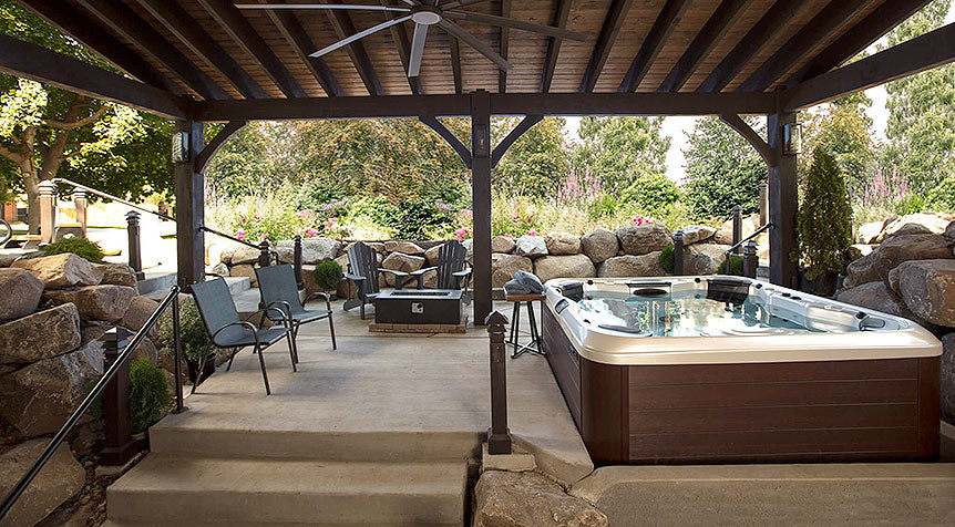 Enclosures for Hot Tubs