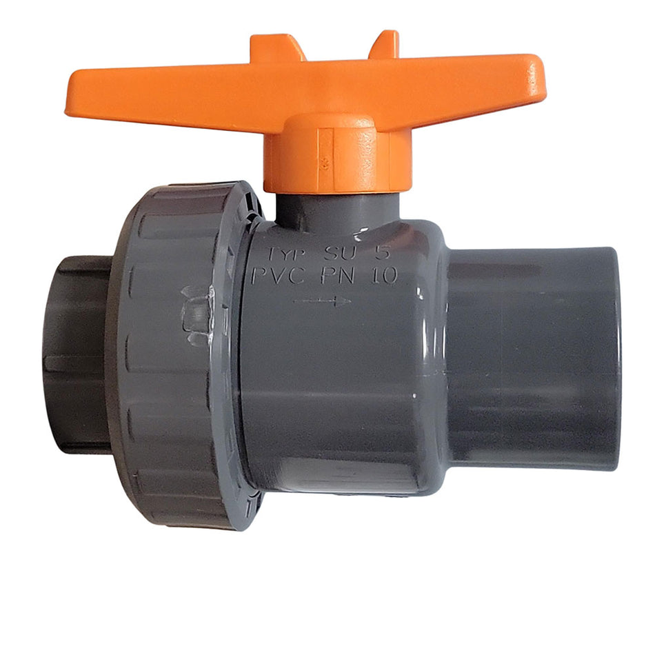 1" FPT Slip Union Ball Valve