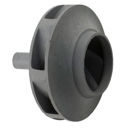 Balboa Ultimax 3.0HP Impeller shown in front view, designed for Ultimax wet ends, featuring a sleek black design.