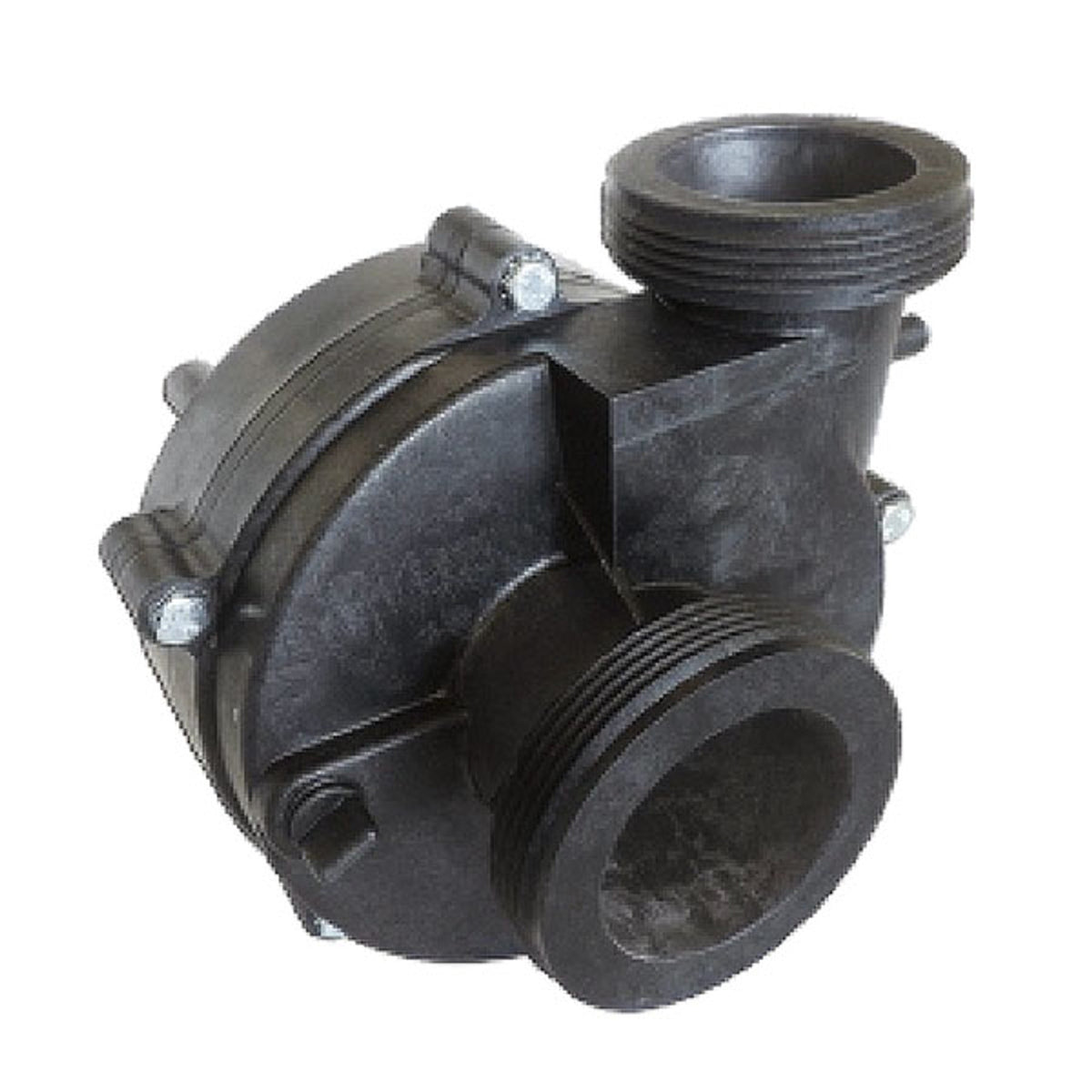 2HP Balboa Ultimax Wet End 2 In  2 Out hot tub pump wet end with 2" intake and 2" discharge fittings.