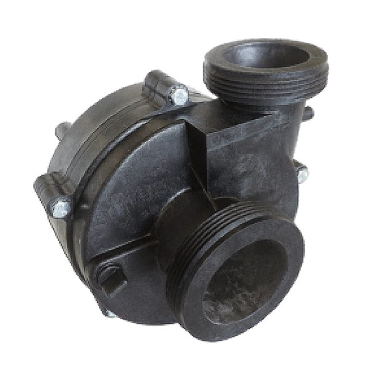 2HP Balboa Ultimax Wet End 2 In  2 Out hot tub pump wet end with 2" intake and 2" discharge fittings.