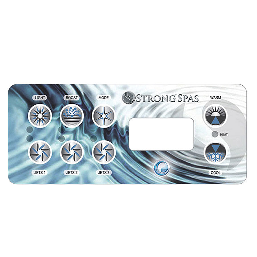 Strong Spas Overlay For 551 - 8 Buttons