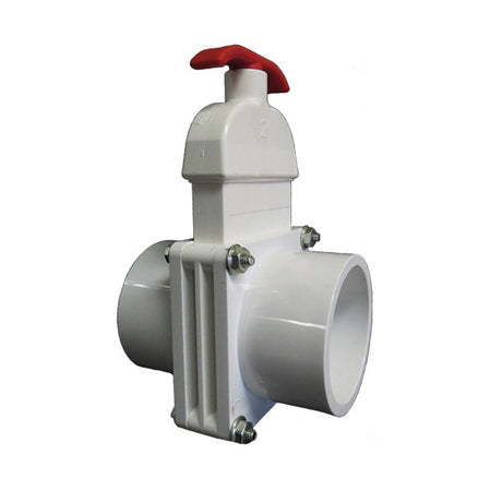 Knife valve 1-1/2" SxS, Multi-Piece