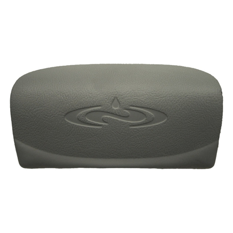 Dimension One Curved Logo Pillow - Grey
