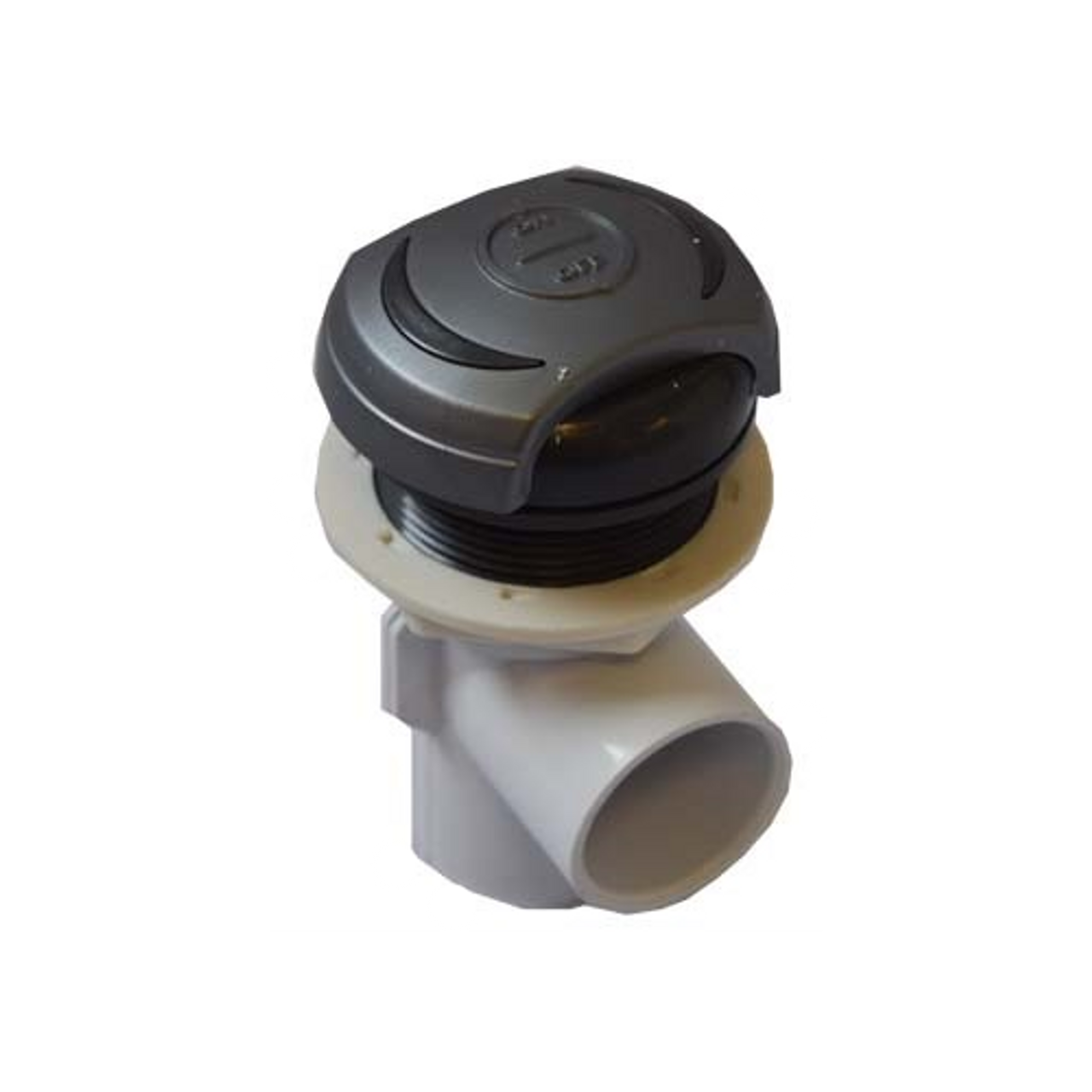CMP On/Off Water Control Valve 1" Slip - Graphite Grey/Silver