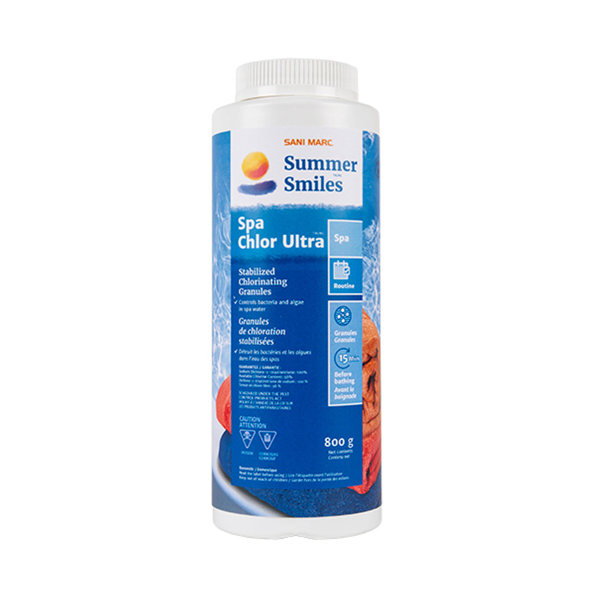 Sani Marc Spa Chlor Ultra Chlorine Granular 800g