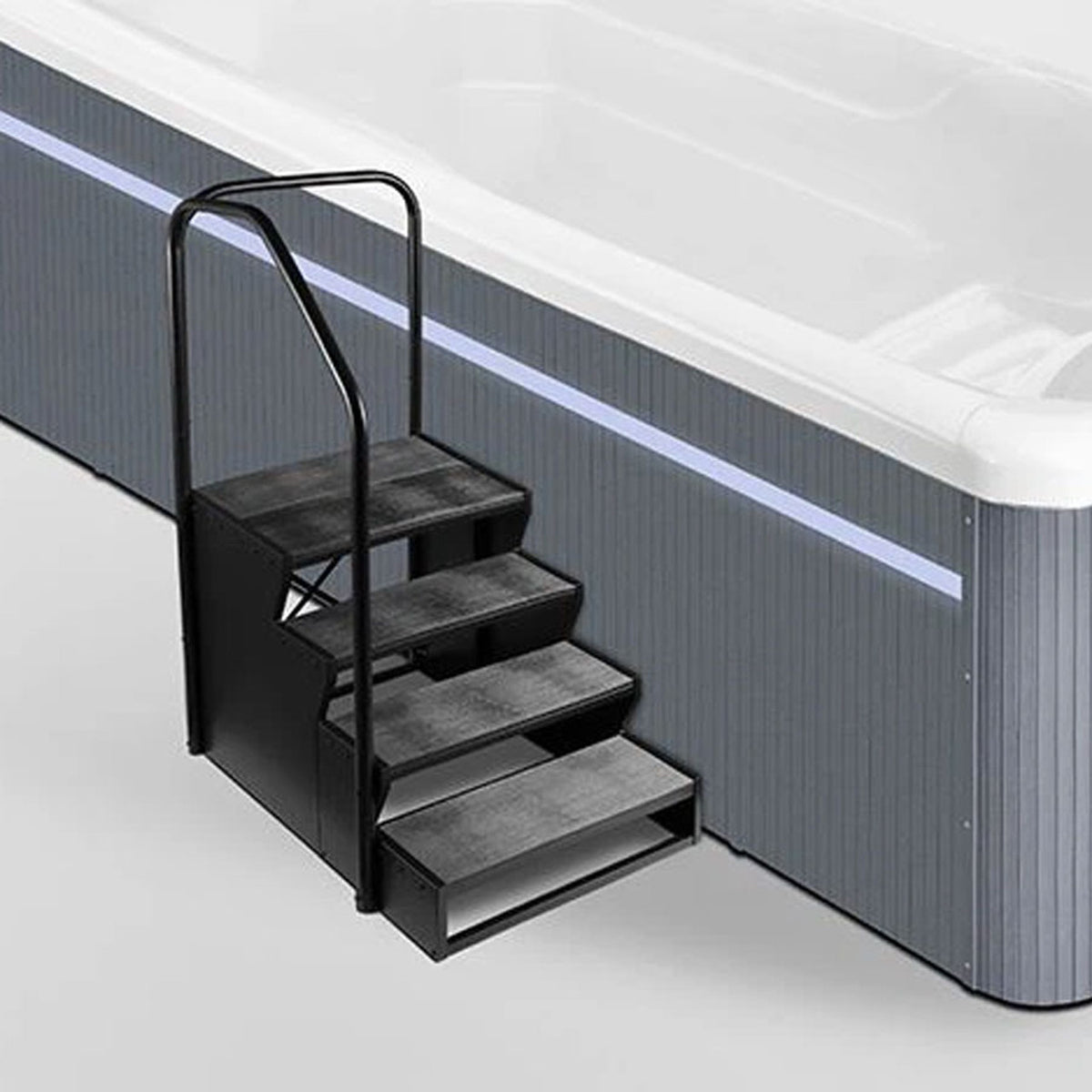 Premium Swim Spa Step With Rails