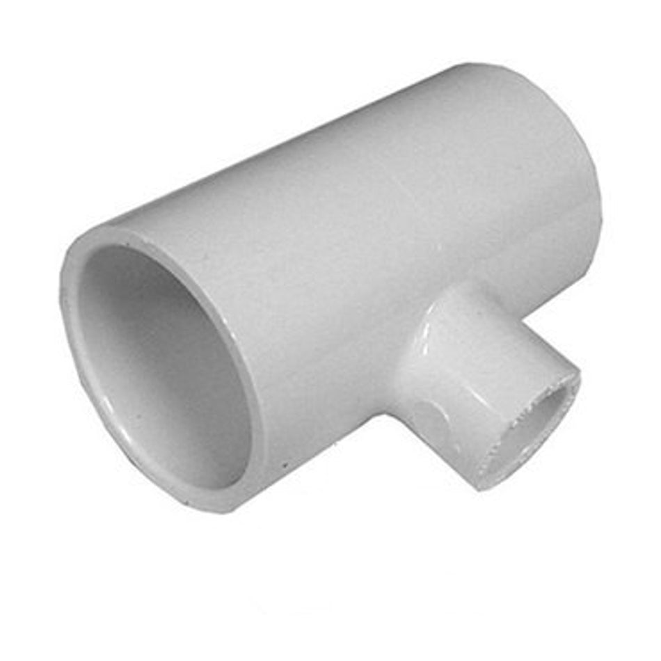 PVC TEE  1" Slip x 1/2" Slip Reducing  x 1" Slip
