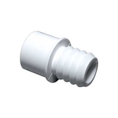 PVC Adapter - 3/4" Slip/ 1" Spigot x 1" Barb