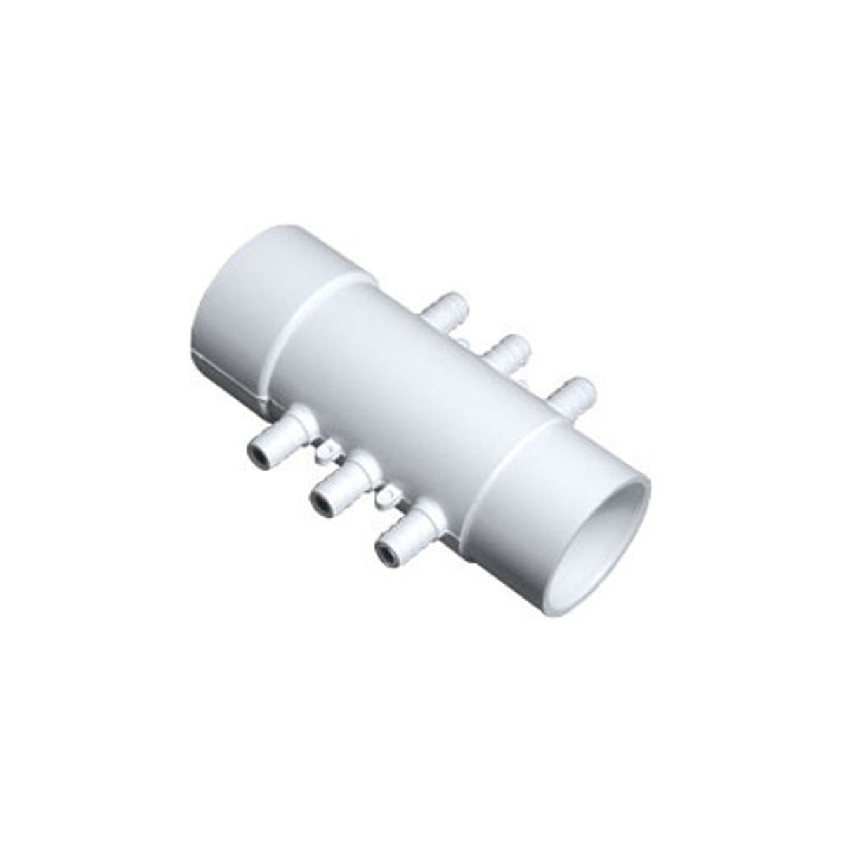 Waterway Manifold 1-1/2" S x 1-1/2" SP x (6) 3/8" Barbs