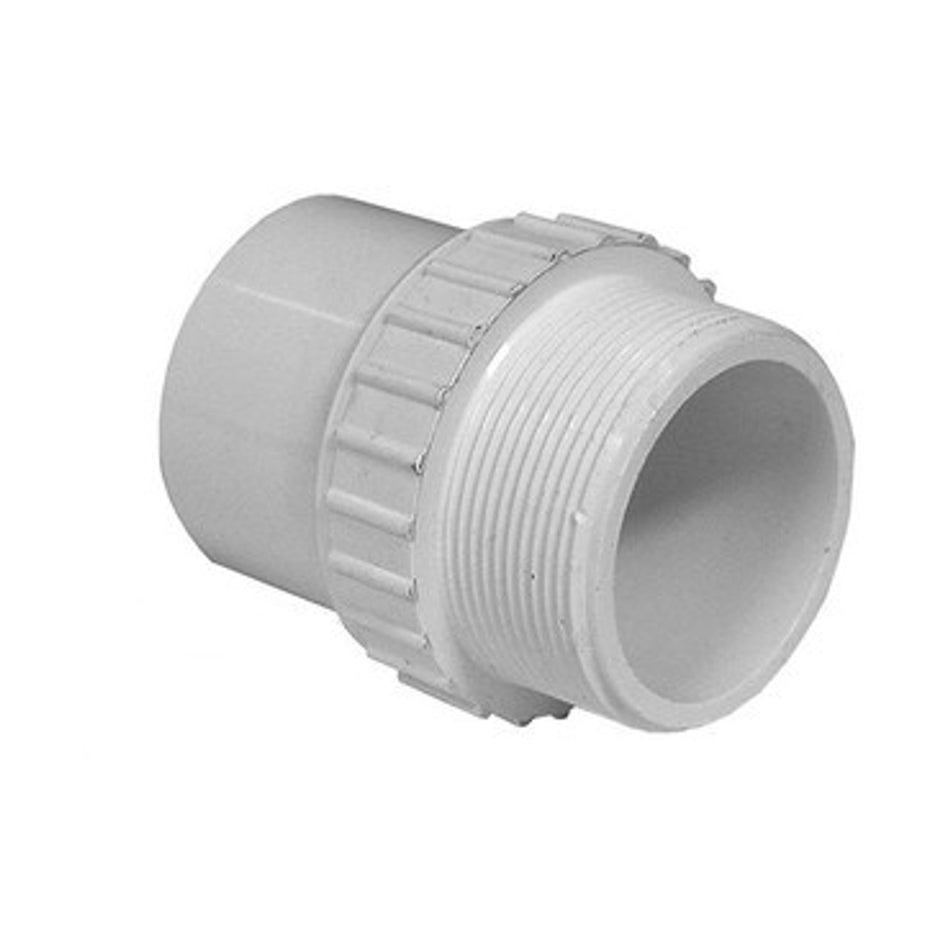 PVC Male Adapter - 1-1/2" Spigot x 1-1/2" MPT