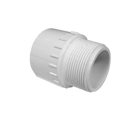 PVC Male Adapter - 1/2" Slip x 1/2" MPT