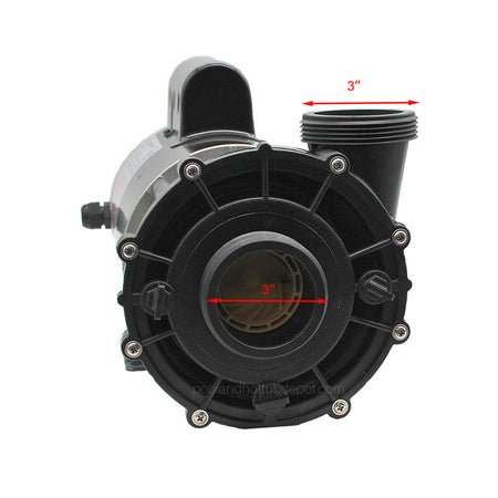 LX hot tub pump, 2 speed, 220-240 volts
