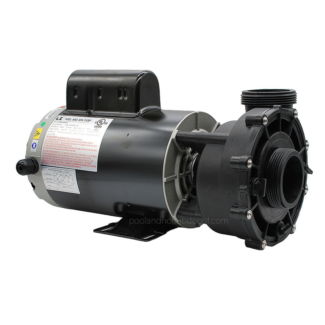 LX hot tub pump, 4HP 2 speed, WUA400