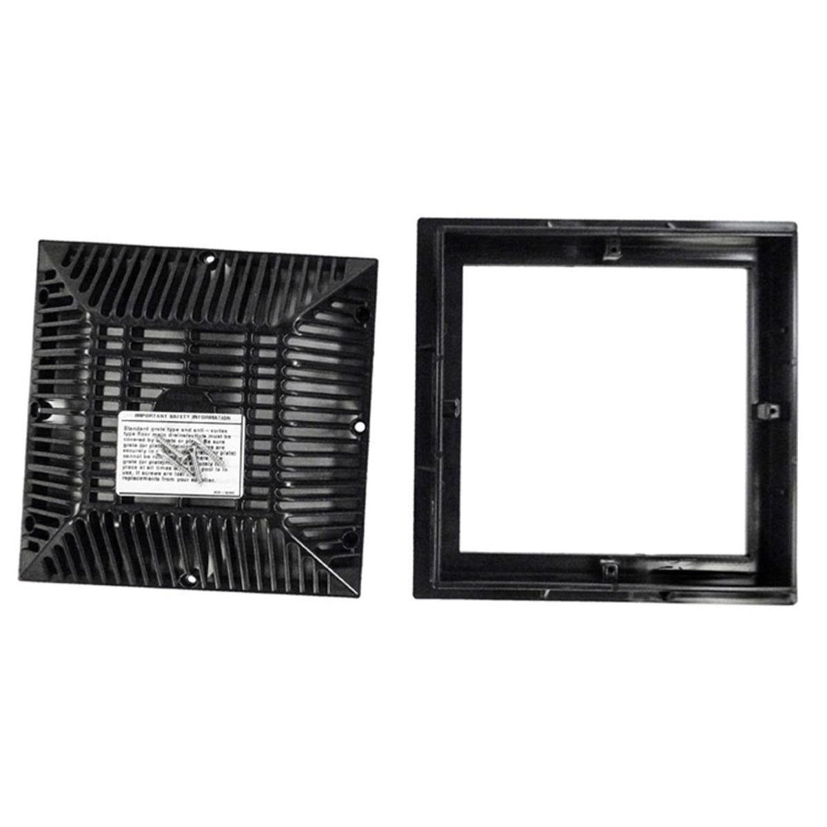 Waterway Plastics Item Number 640-4791V, drain and grate