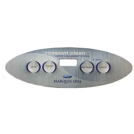 Marquis Spas 4 Button Overlay, 650-0648