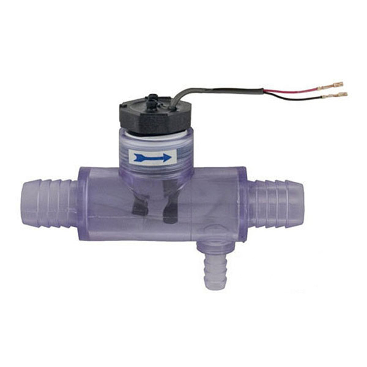 Flow Switch - 3 barb assembly with wire connectors