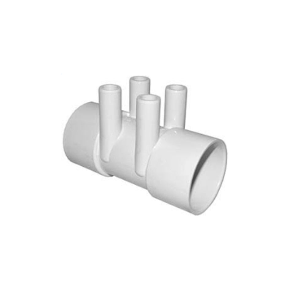 Waterway Manifold 2" S x 2" S (4) 3/4" SB Ports