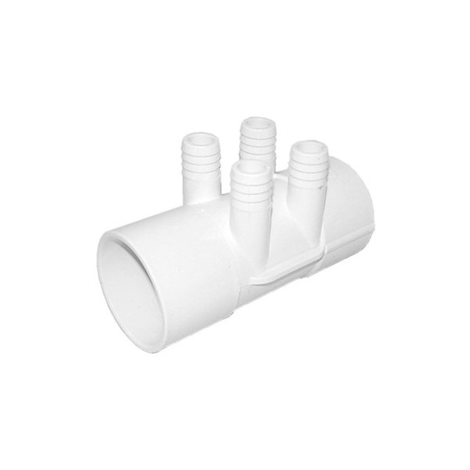 Waterway Manifold Shur Grip - 2" S x 2"S x (4) 3/4" Barb