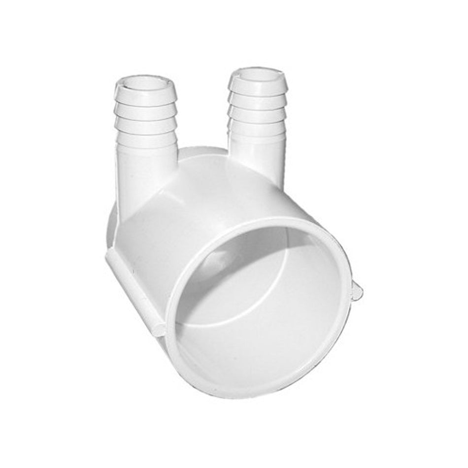 Waterway Manifold 2" S x Dead End x (2) 3/4" Barbs