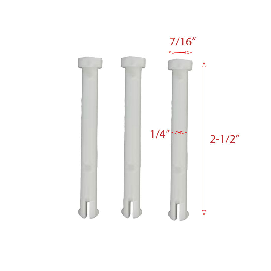 Vacuum Handle Pins 7/16" head diameter, 1/4" diameter, 2-1/2" length