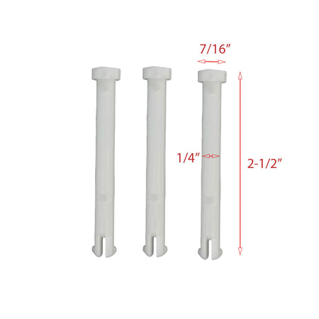 Vacuum Handle Pins 7/16" head diameter, 1/4" diameter, 2-1/2" length