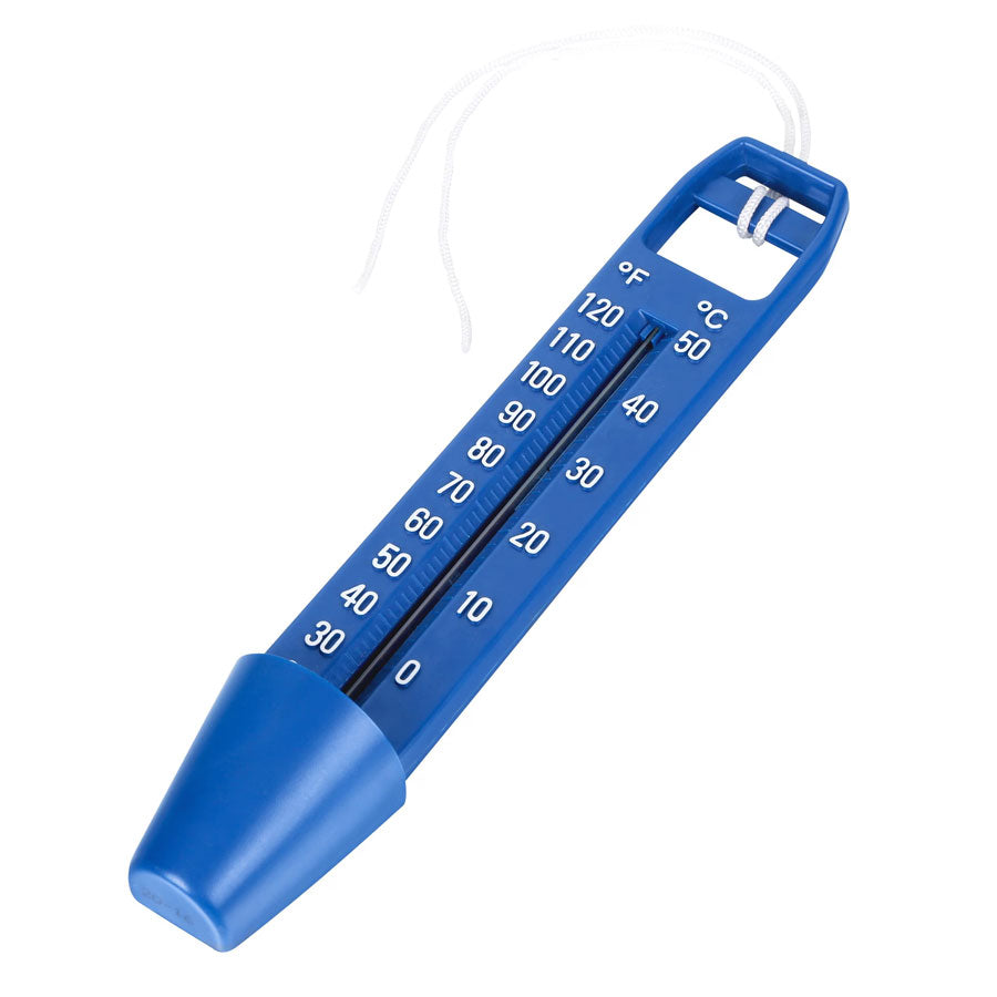 Pool thermometer full length