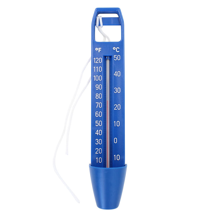 Pool thermometer front profile