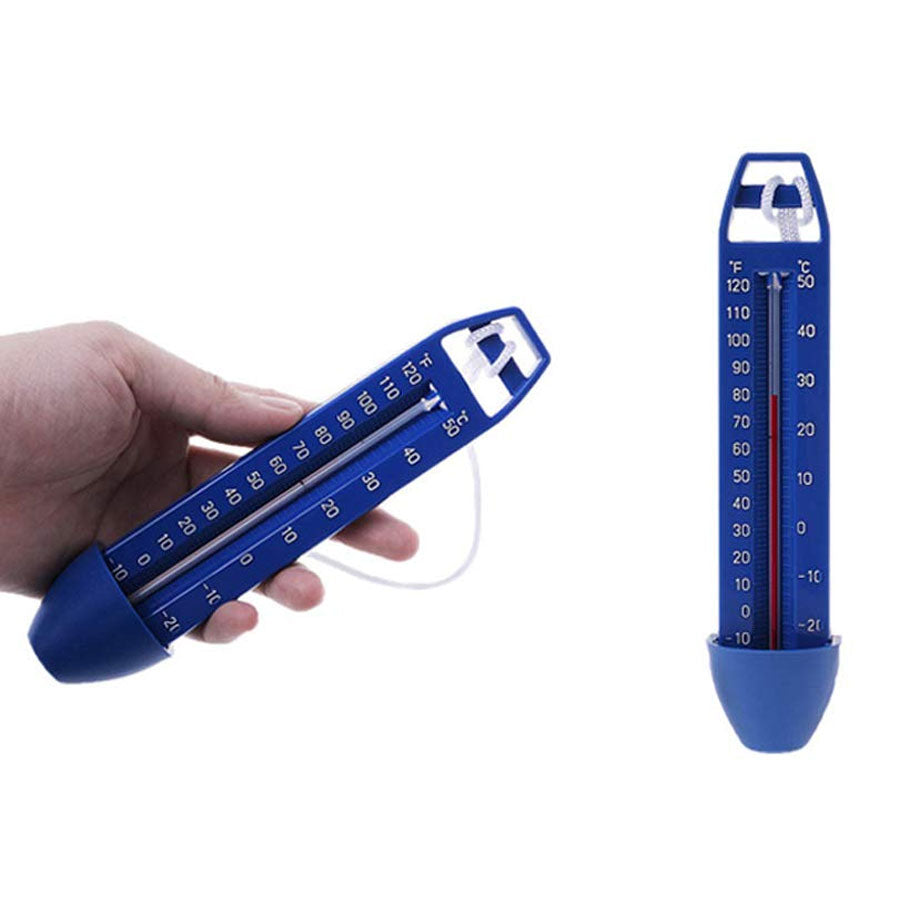 Pool thermometer buoyancy example