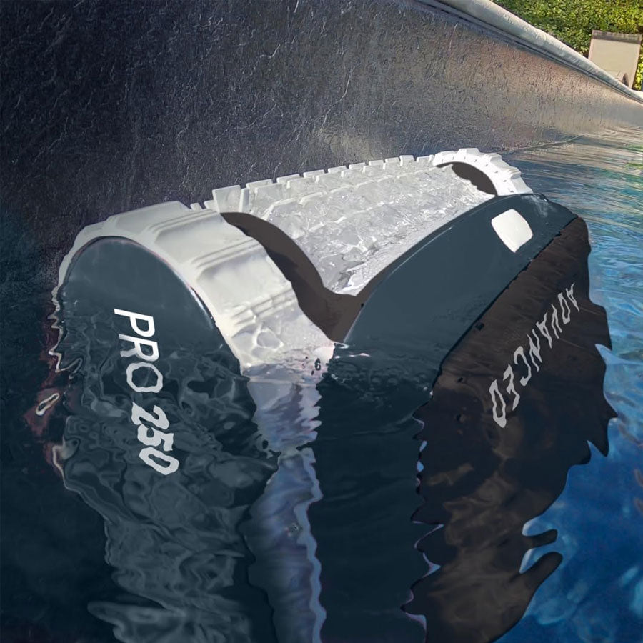 BWT Advance Pro 250 Inground Pool Cleaner can climb side walls during operation