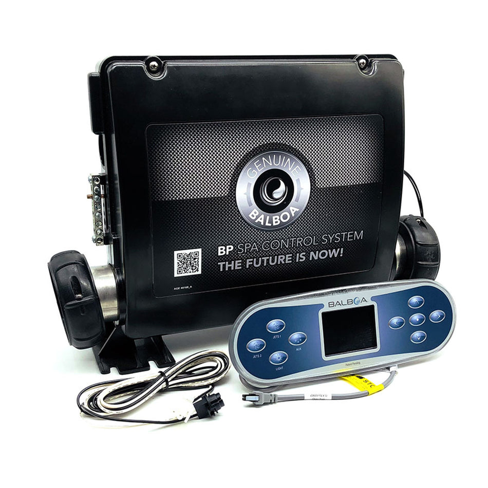 Balboa hot tub control bundle with TP800 topside control panel