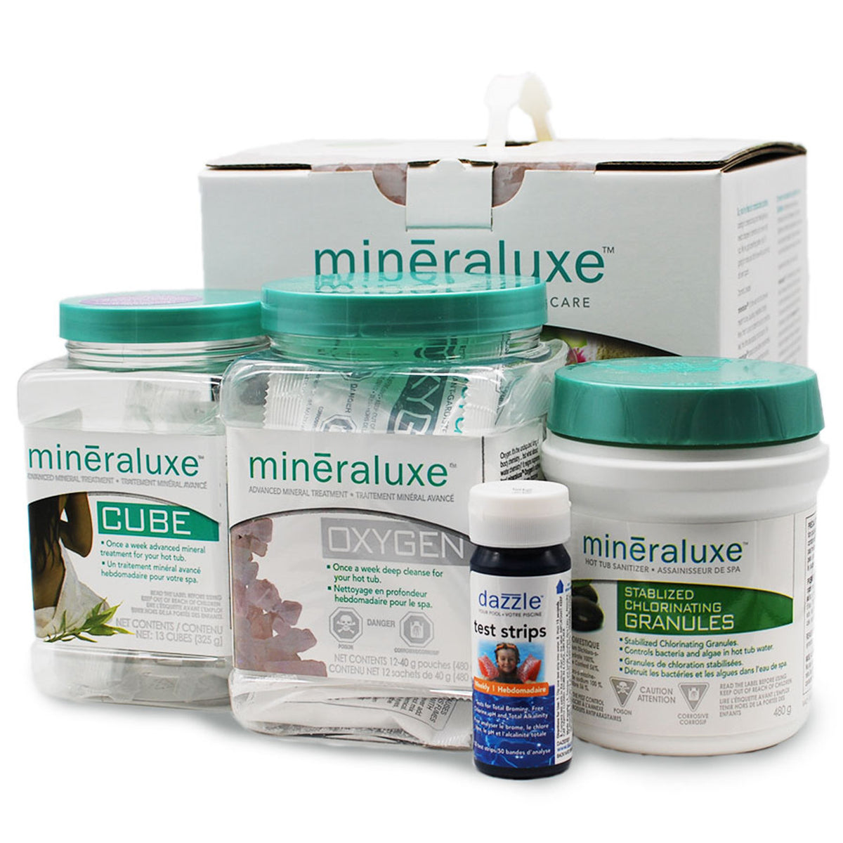 Mineraluxe Chlorine Tablets 3 Month Kit