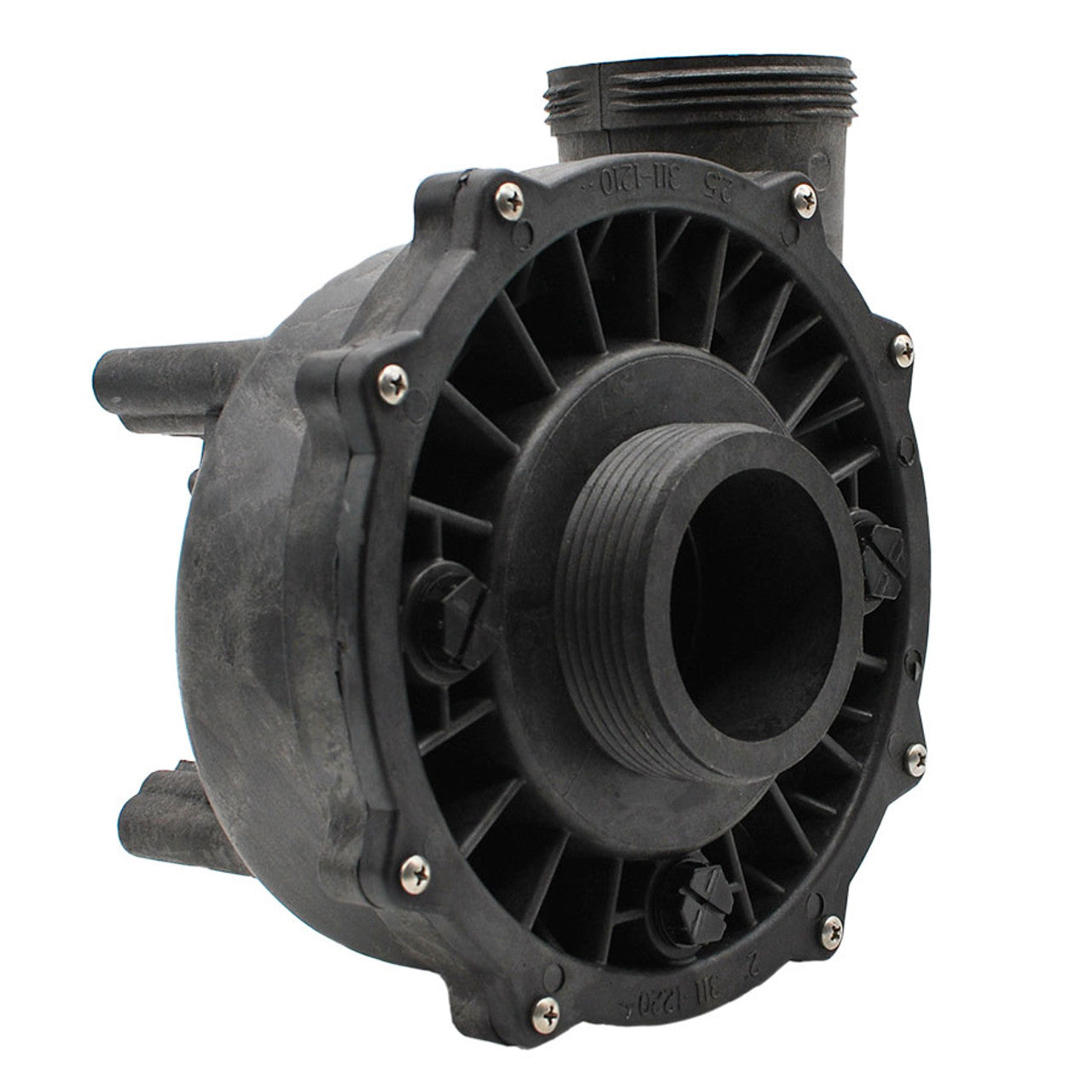 Waterway Executive 48, 5hp Spa Pump Wet End, 2" In 2" out