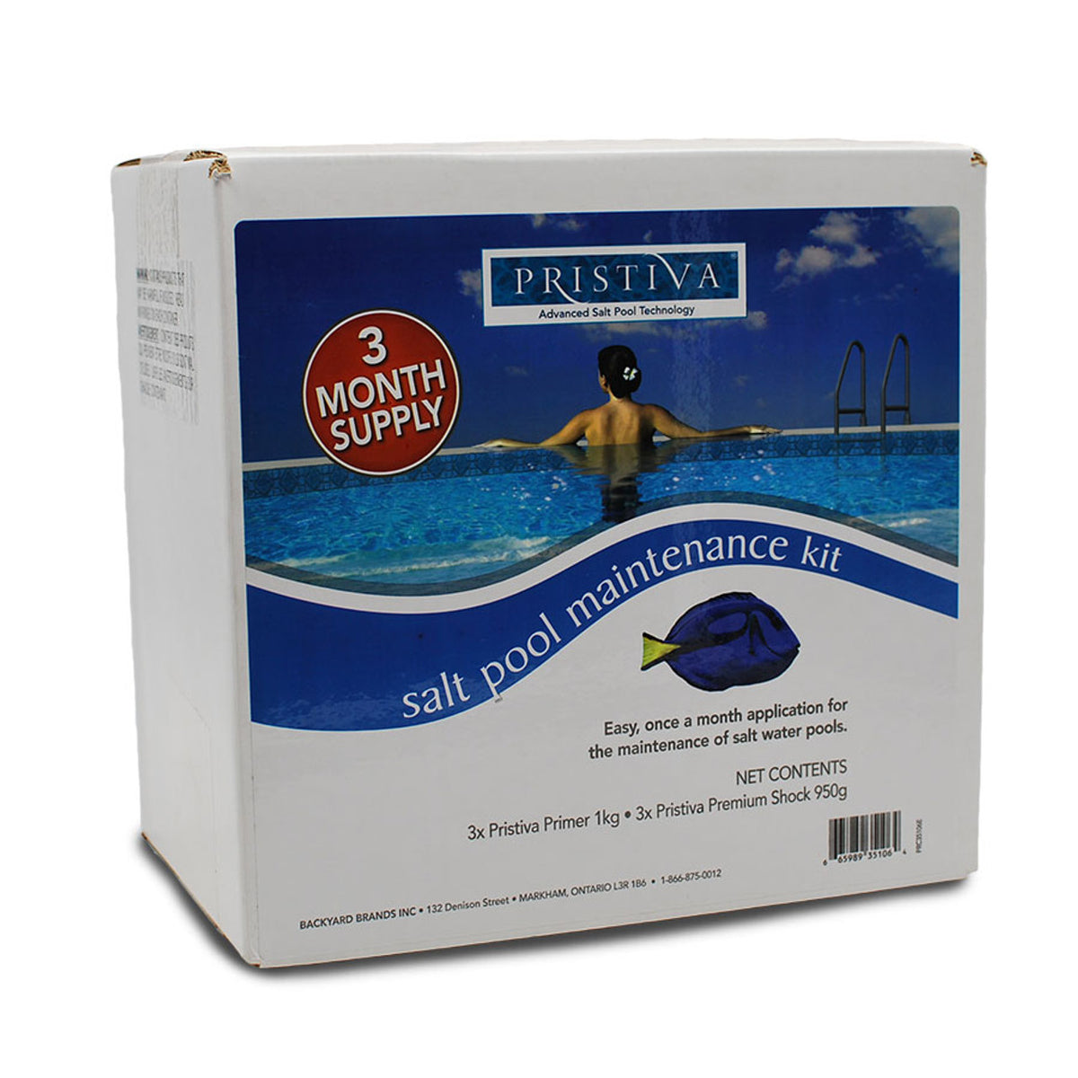 Pristiva Salt Pool Care Kit