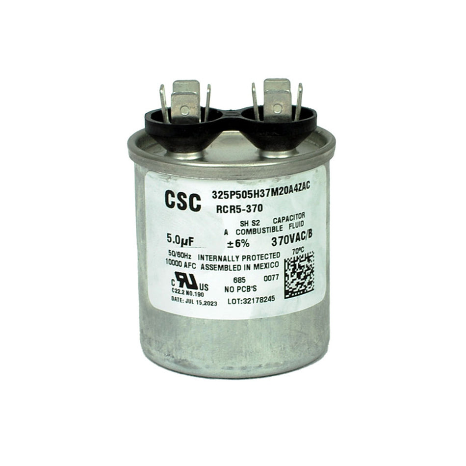 Run Capacitor uF5, 370 Volts
