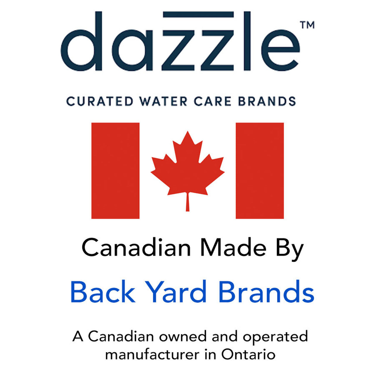 Canadian made pool and hot tub chemicals