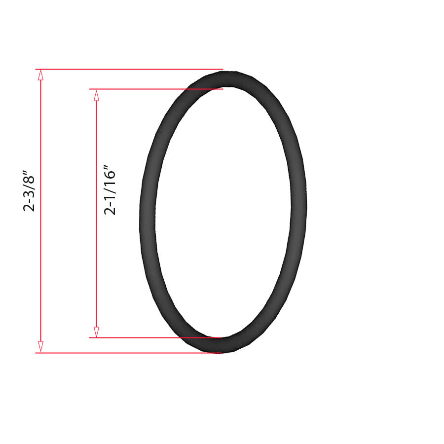 Hayward O-Ring measurement diagram