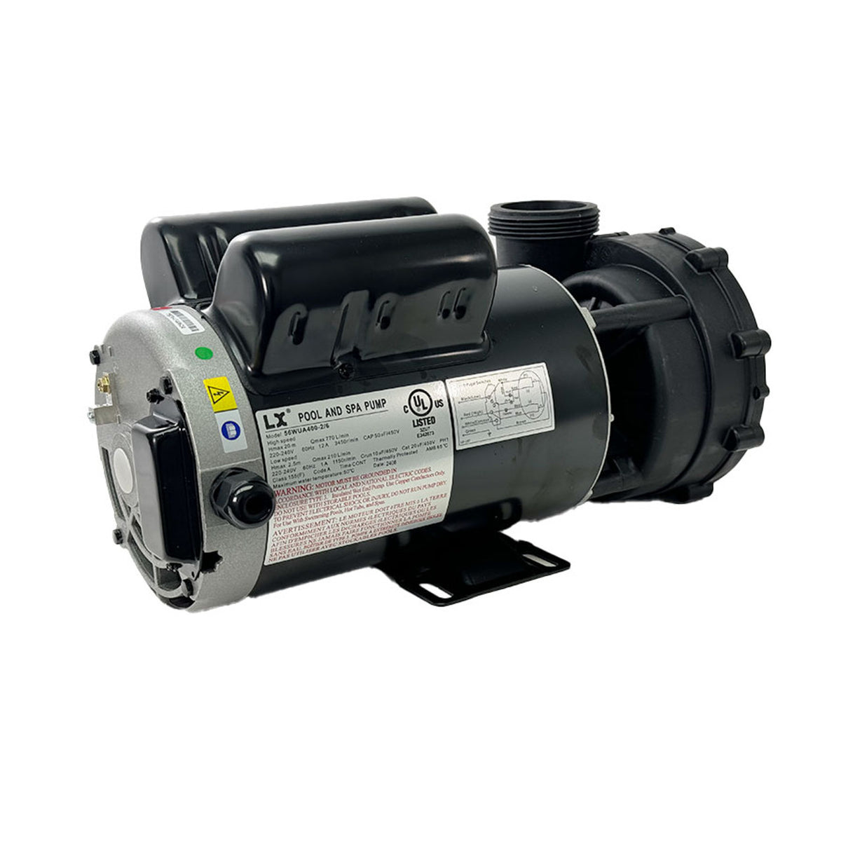 LX hot tub pump