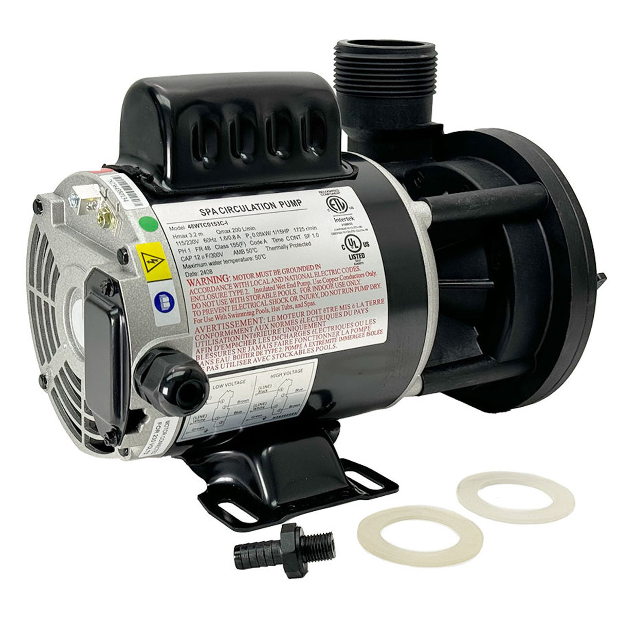 For Beachcomber Hush Pump -  230 Volts
