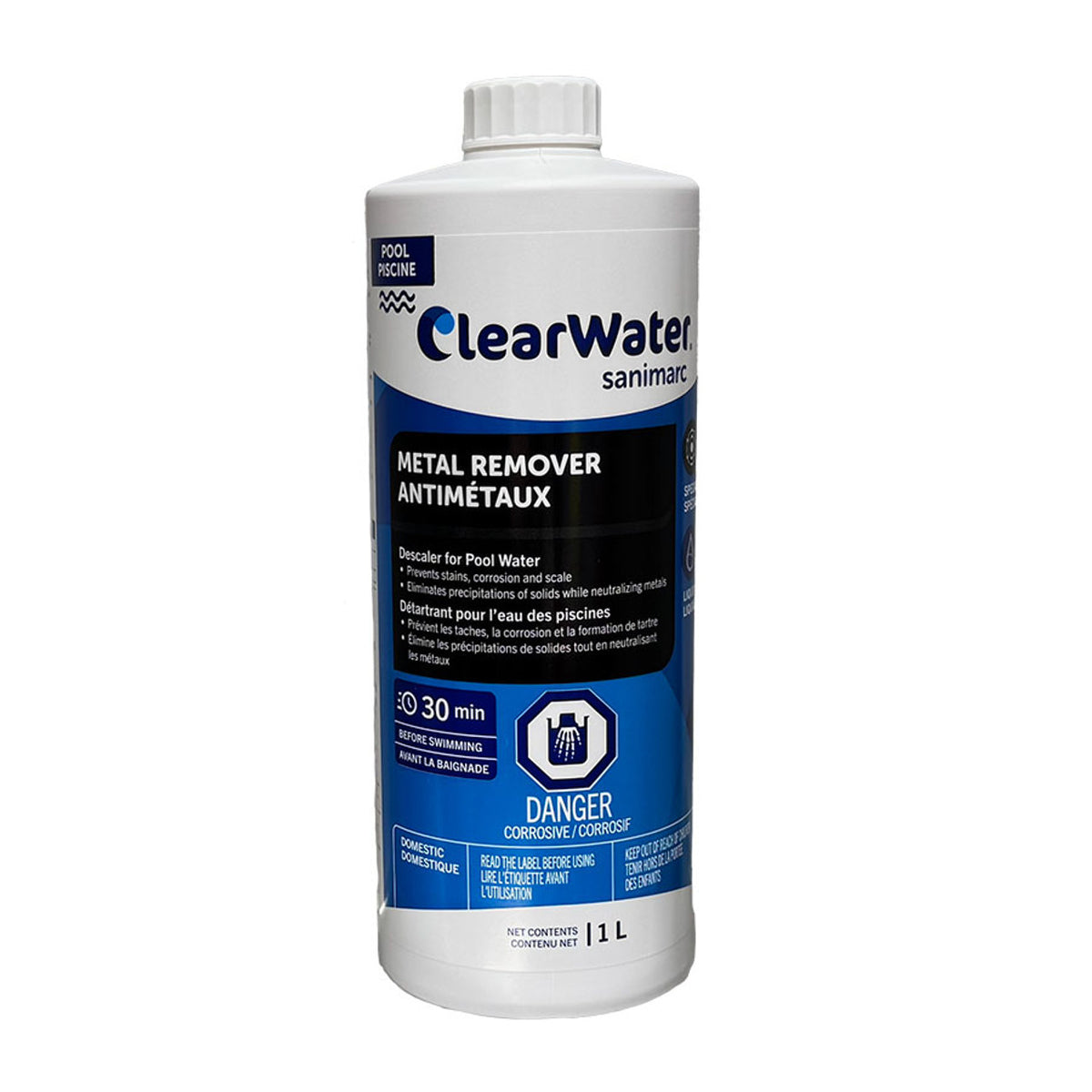 Clearwater Pool - Metal Remover 1L