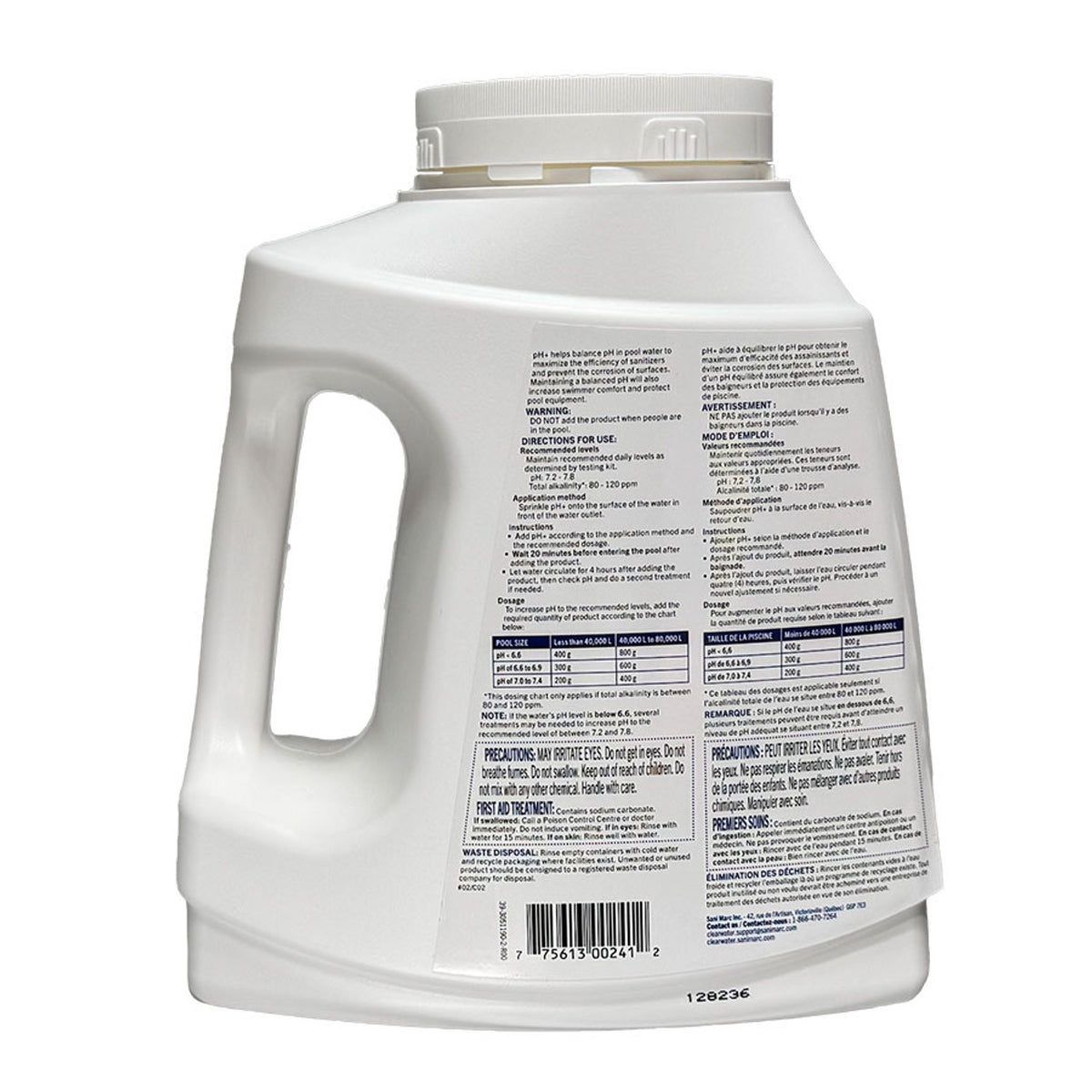 Clearwater Pool - pH Up 2kg