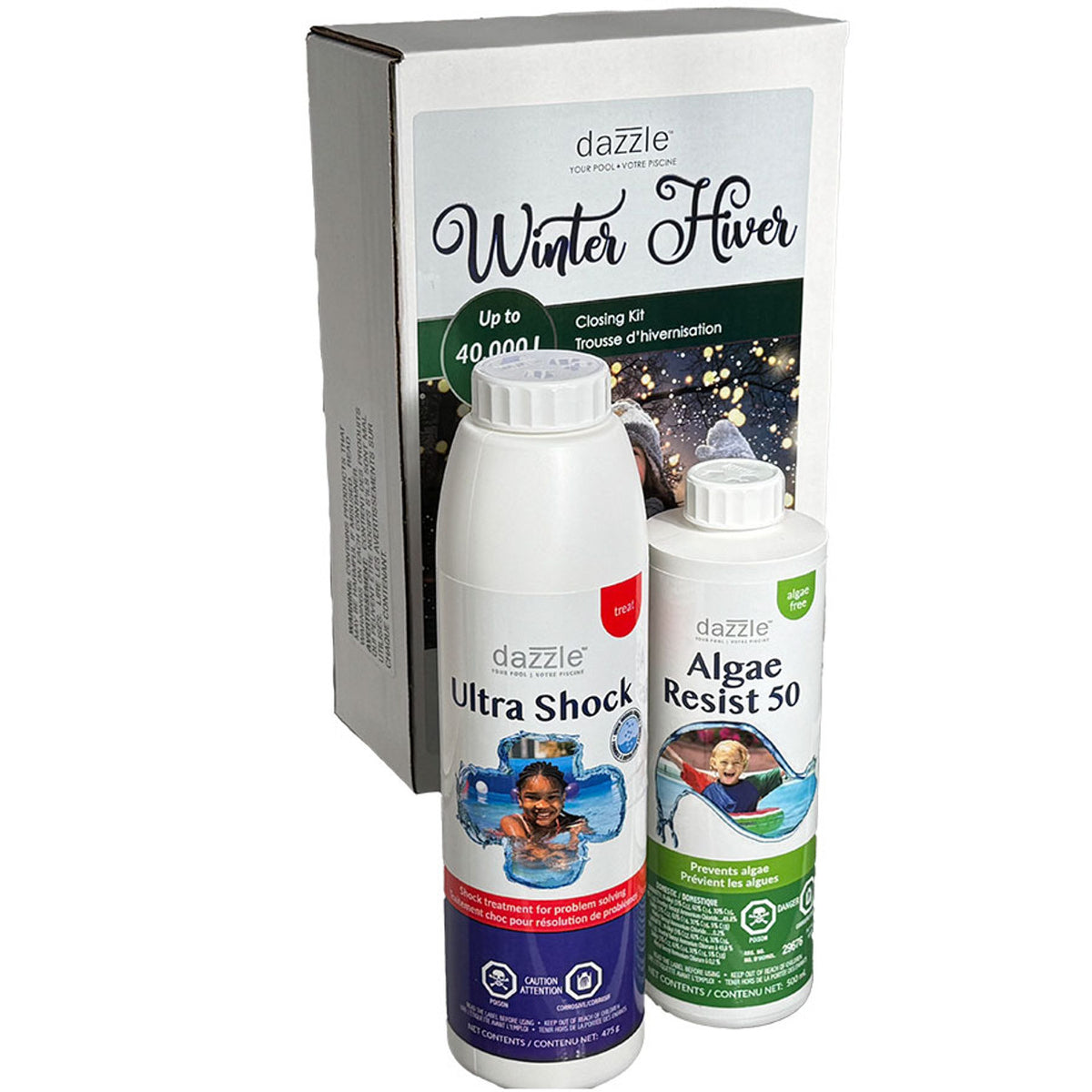 Basic Pool Closing Kit - Up To 40K L