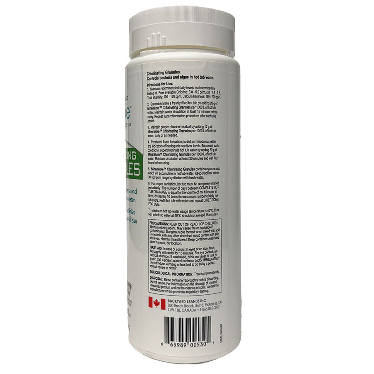 Mineraluxe Granular Chlorine 1kg