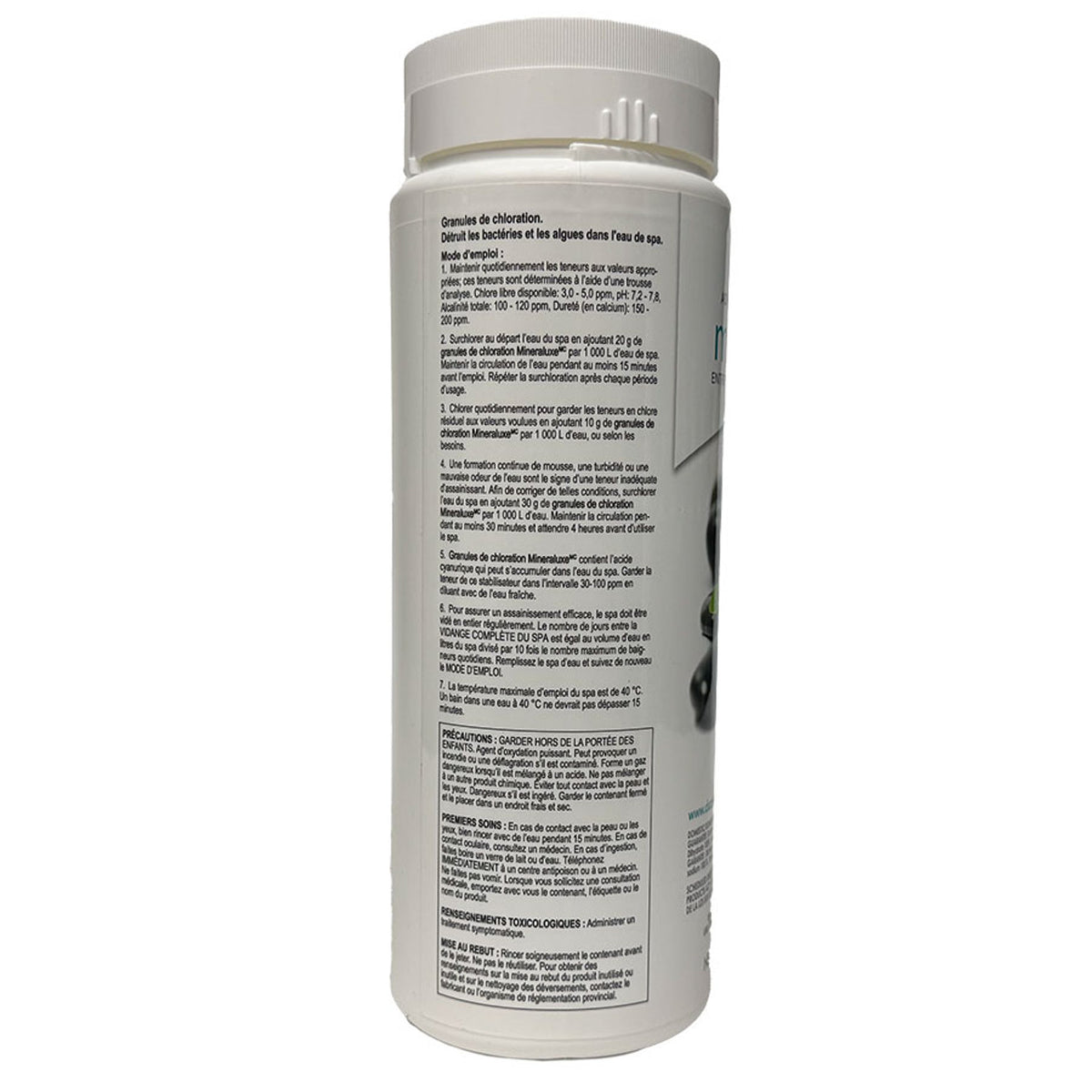 Mineraluxe Granular Chlorine 1kg