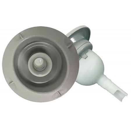 Marquis jet with silver grey oval face
