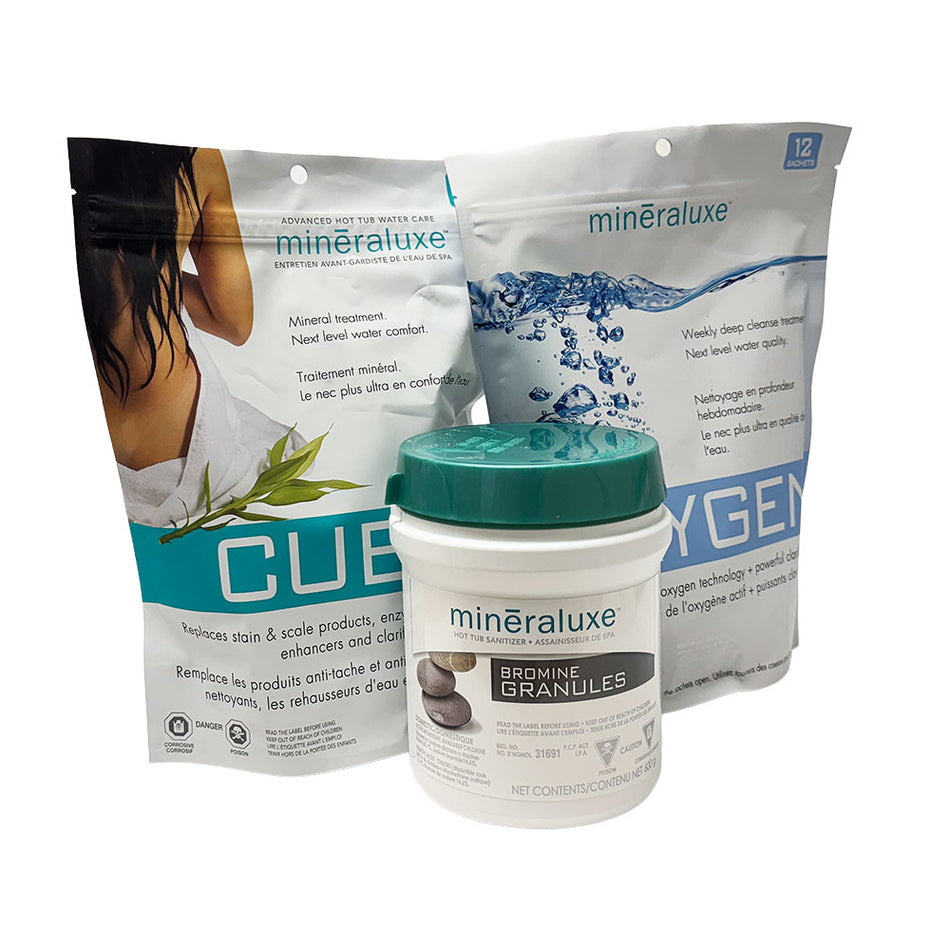 Mineraluxe 3 Month Kit, Bromine Granuals