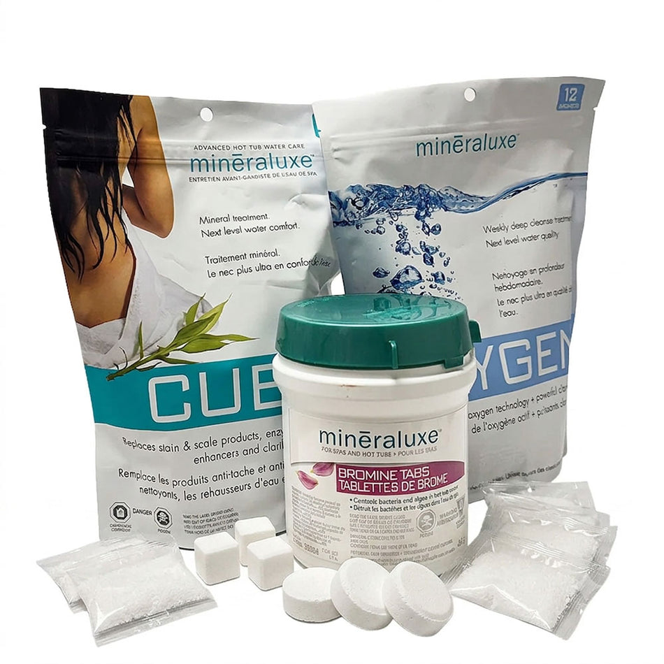 Mineraluxe 12 Week Kit, Bromine Tabs