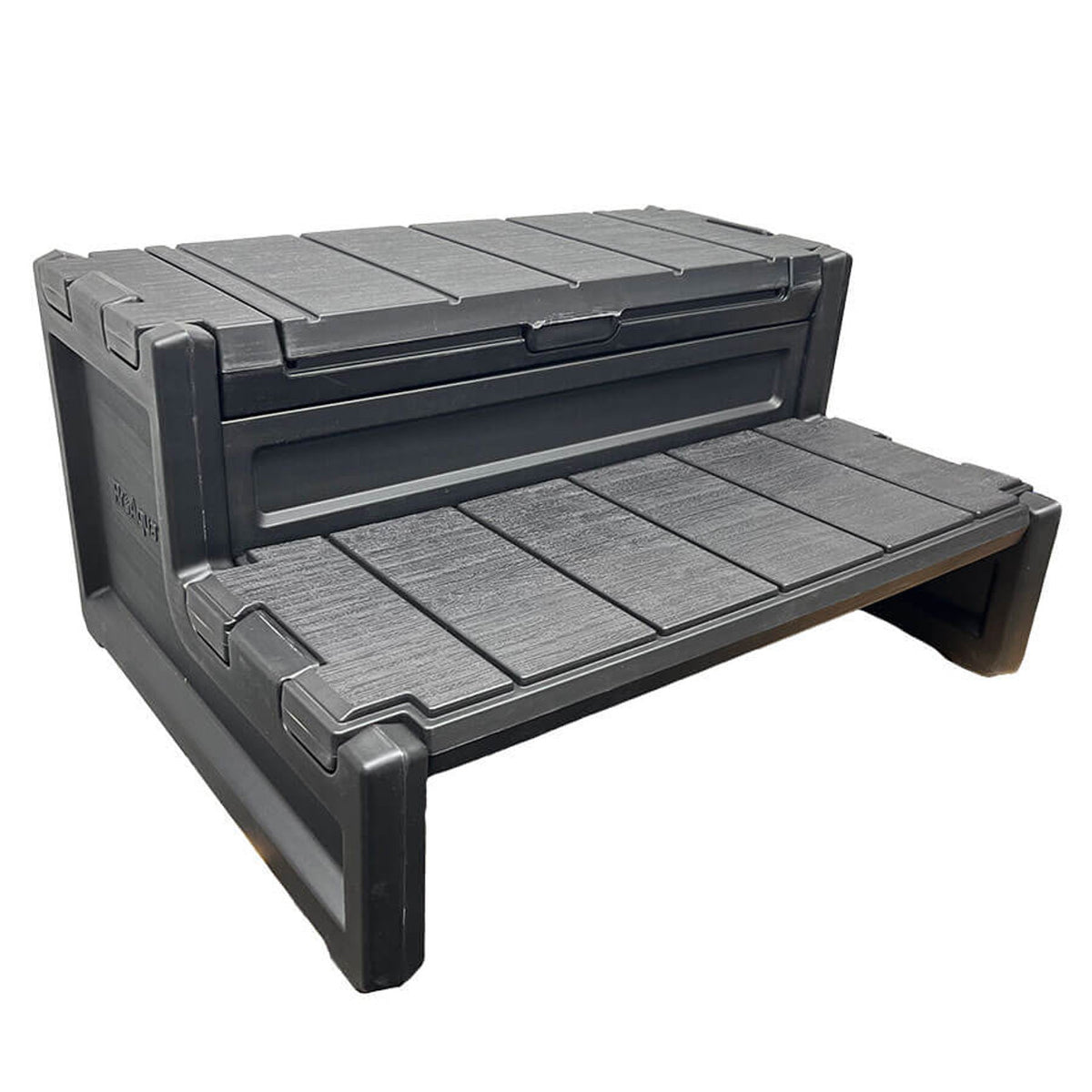 Hot Tub Storage Step - Black